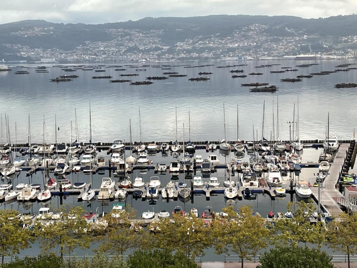 Mirador Puerto Nautico, Con Parking Gratis, Daire Moaña Dış mekan fotoğraf
