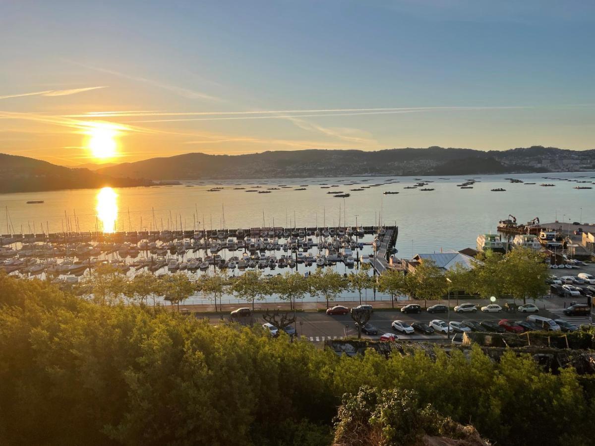 Mirador Puerto Nautico, Con Parking Gratis, Daire Moaña Dış mekan fotoğraf