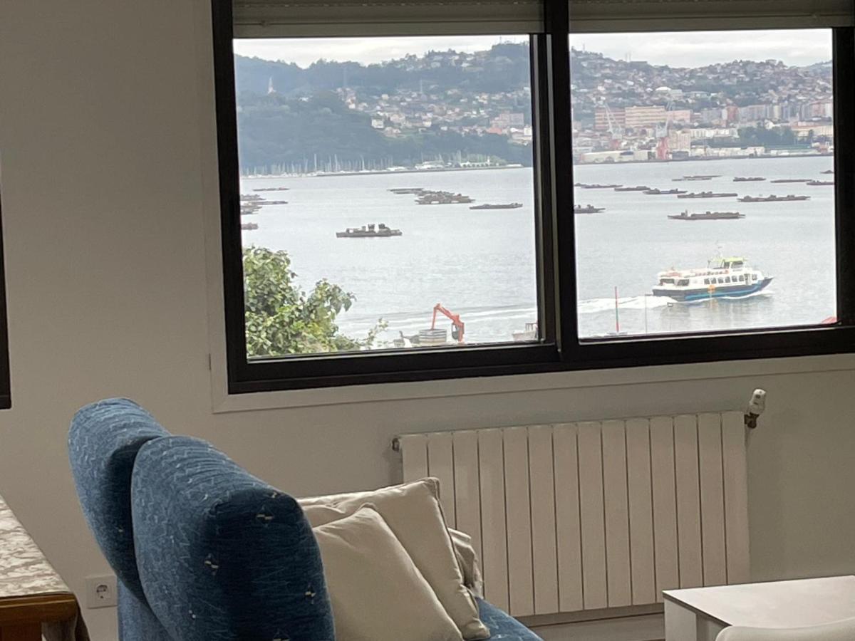 Mirador Puerto Nautico, Con Parking Gratis, Daire Moaña Dış mekan fotoğraf