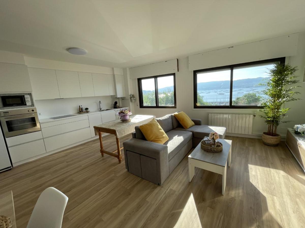 Mirador Puerto Nautico, Con Parking Gratis, Daire Moaña Dış mekan fotoğraf