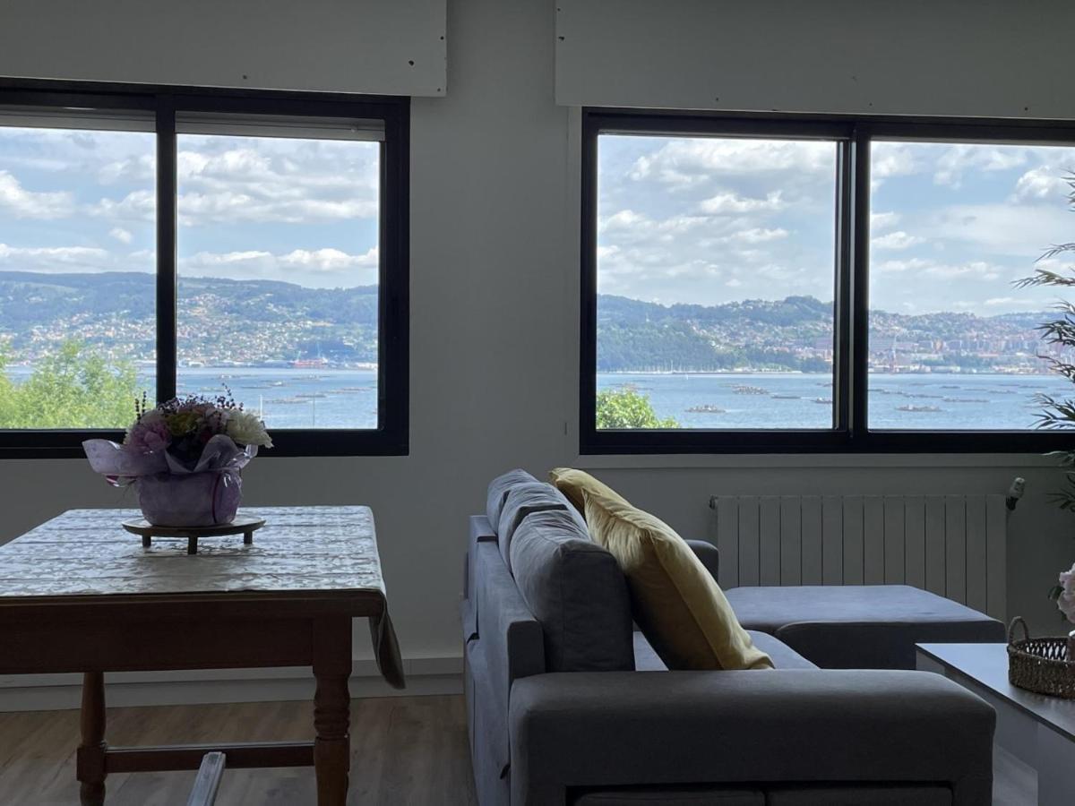 Mirador Puerto Nautico, Con Parking Gratis, Daire Moaña Dış mekan fotoğraf