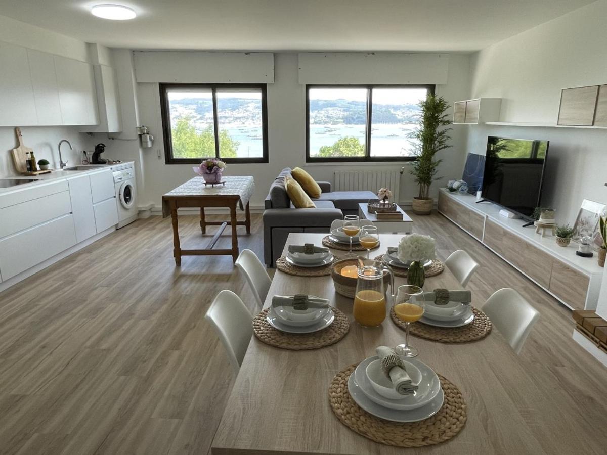 Mirador Puerto Nautico, Con Parking Gratis, Daire Moaña Dış mekan fotoğraf