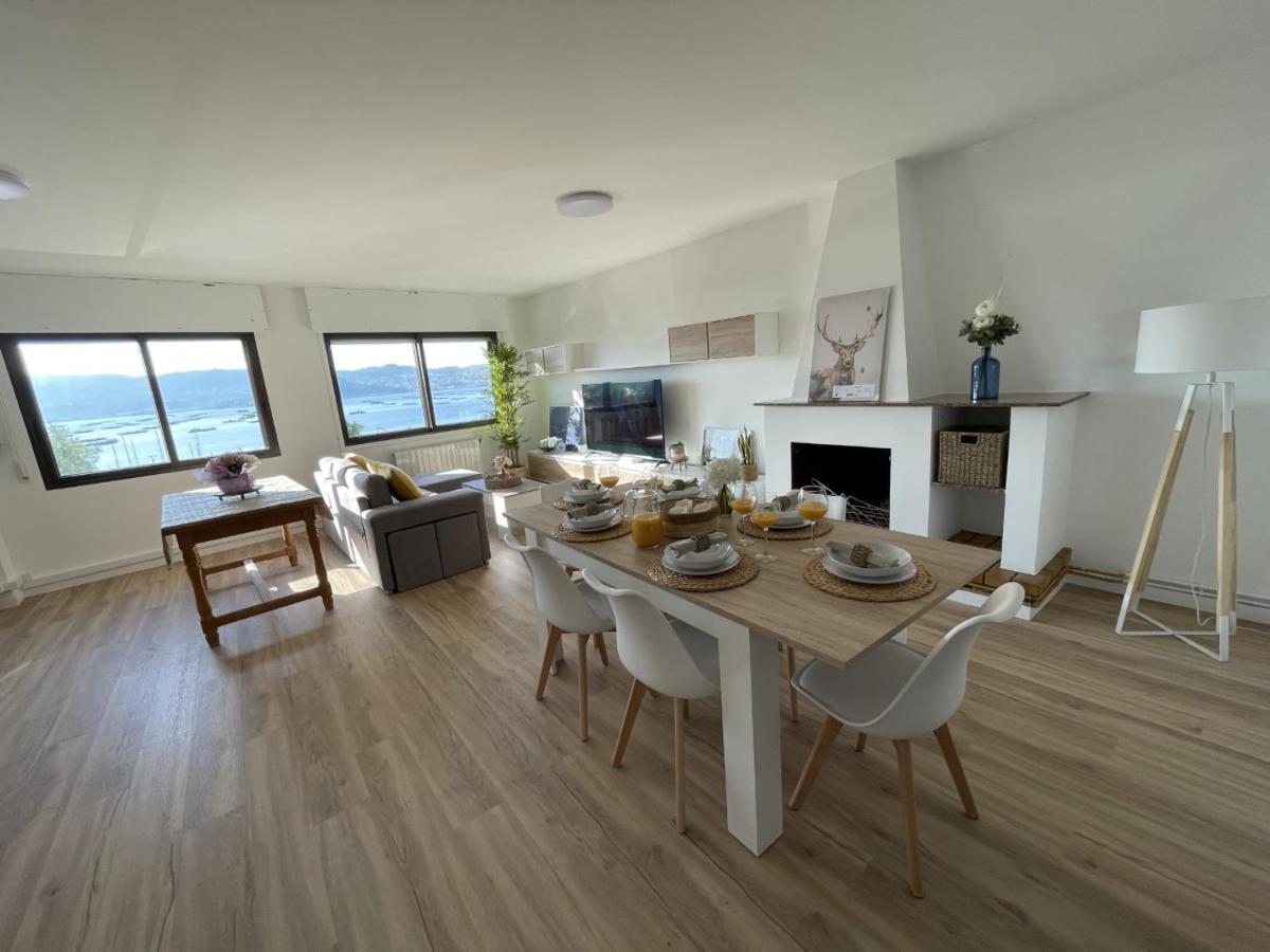 Mirador Puerto Nautico, Con Parking Gratis, Daire Moaña Dış mekan fotoğraf