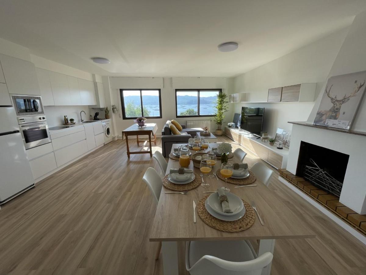 Mirador Puerto Nautico, Con Parking Gratis, Daire Moaña Dış mekan fotoğraf
