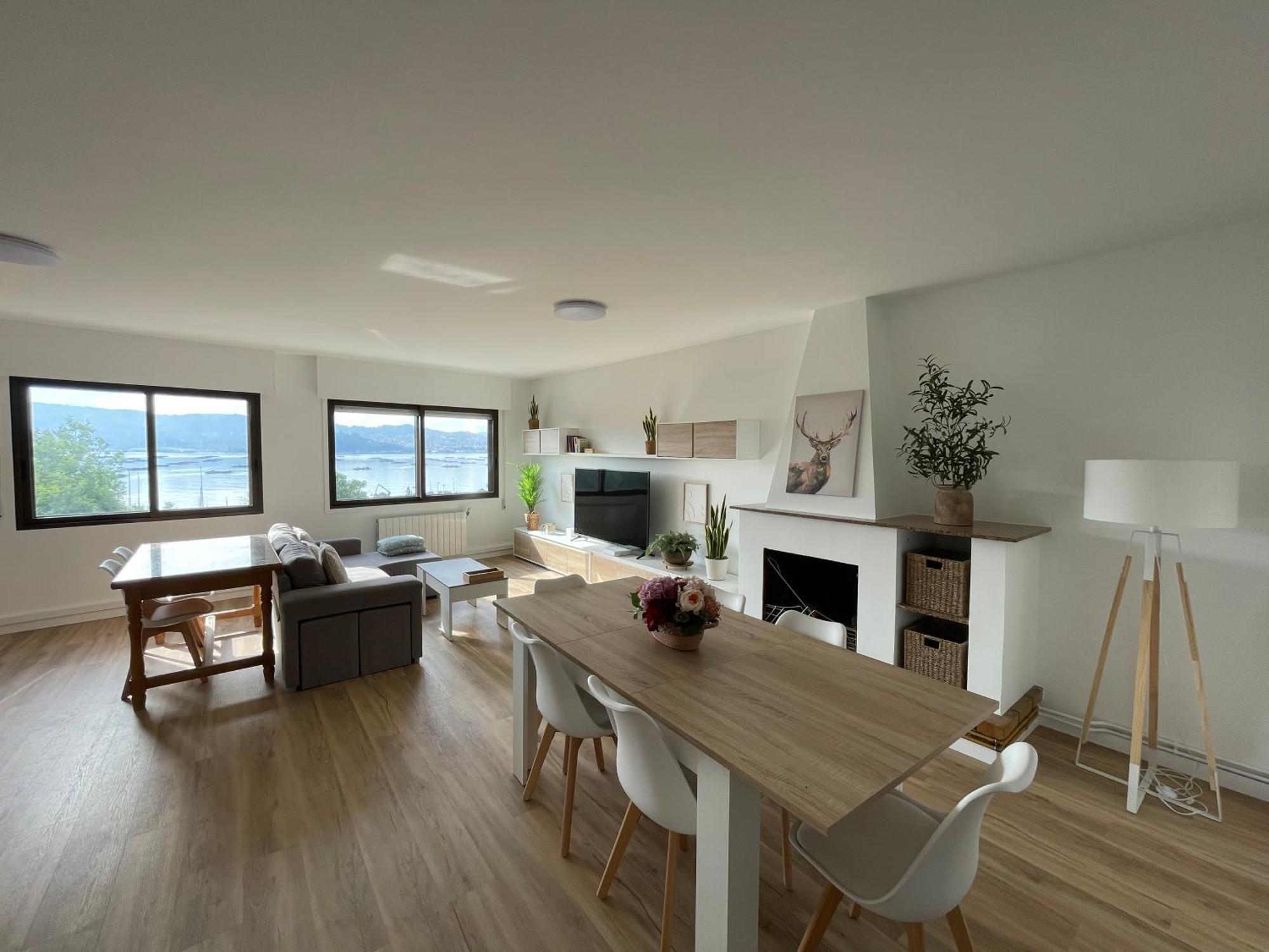 Mirador Puerto Nautico, Con Parking Gratis, Daire Moaña Dış mekan fotoğraf