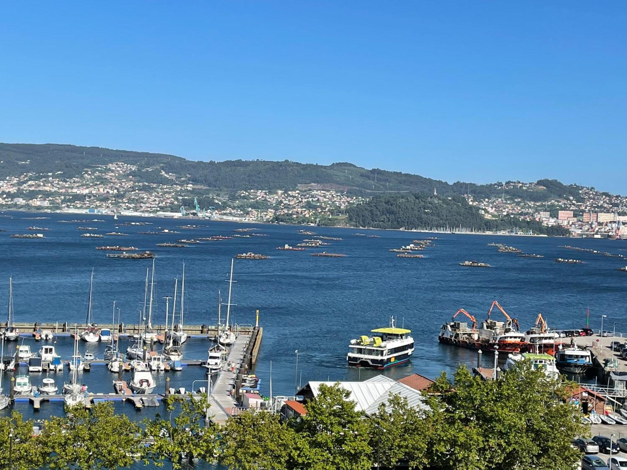 Mirador Puerto Nautico, Con Parking Gratis, Daire Moaña Dış mekan fotoğraf