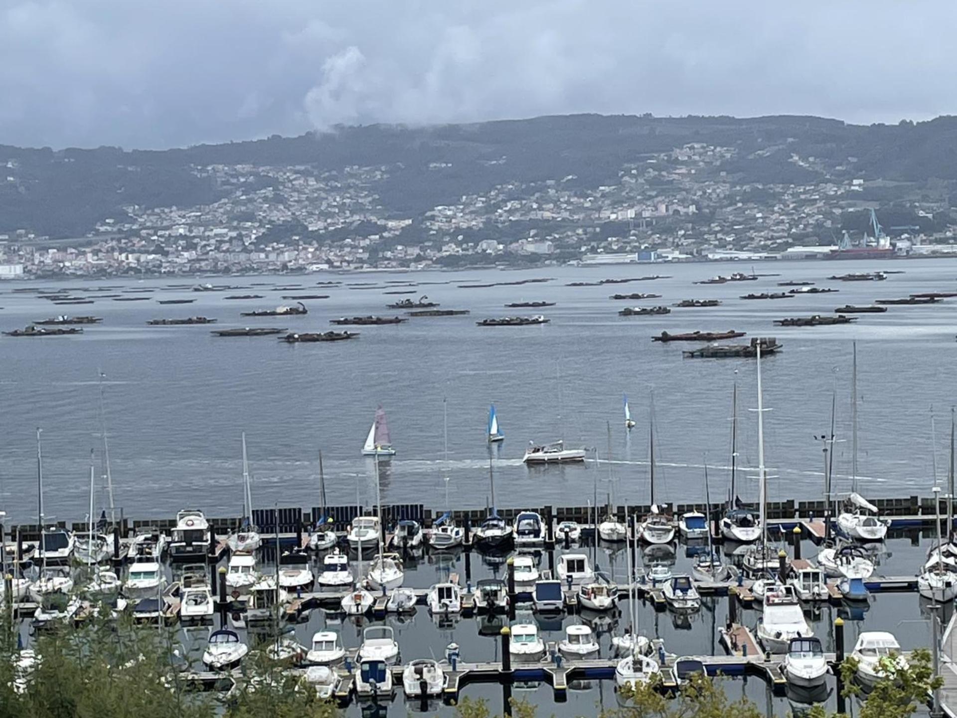 Mirador Puerto Nautico, Con Parking Gratis, Daire Moaña Dış mekan fotoğraf