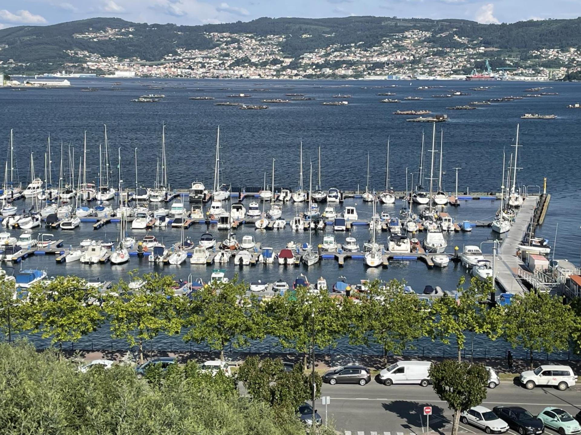 Mirador Puerto Nautico, Con Parking Gratis, Daire Moaña Dış mekan fotoğraf